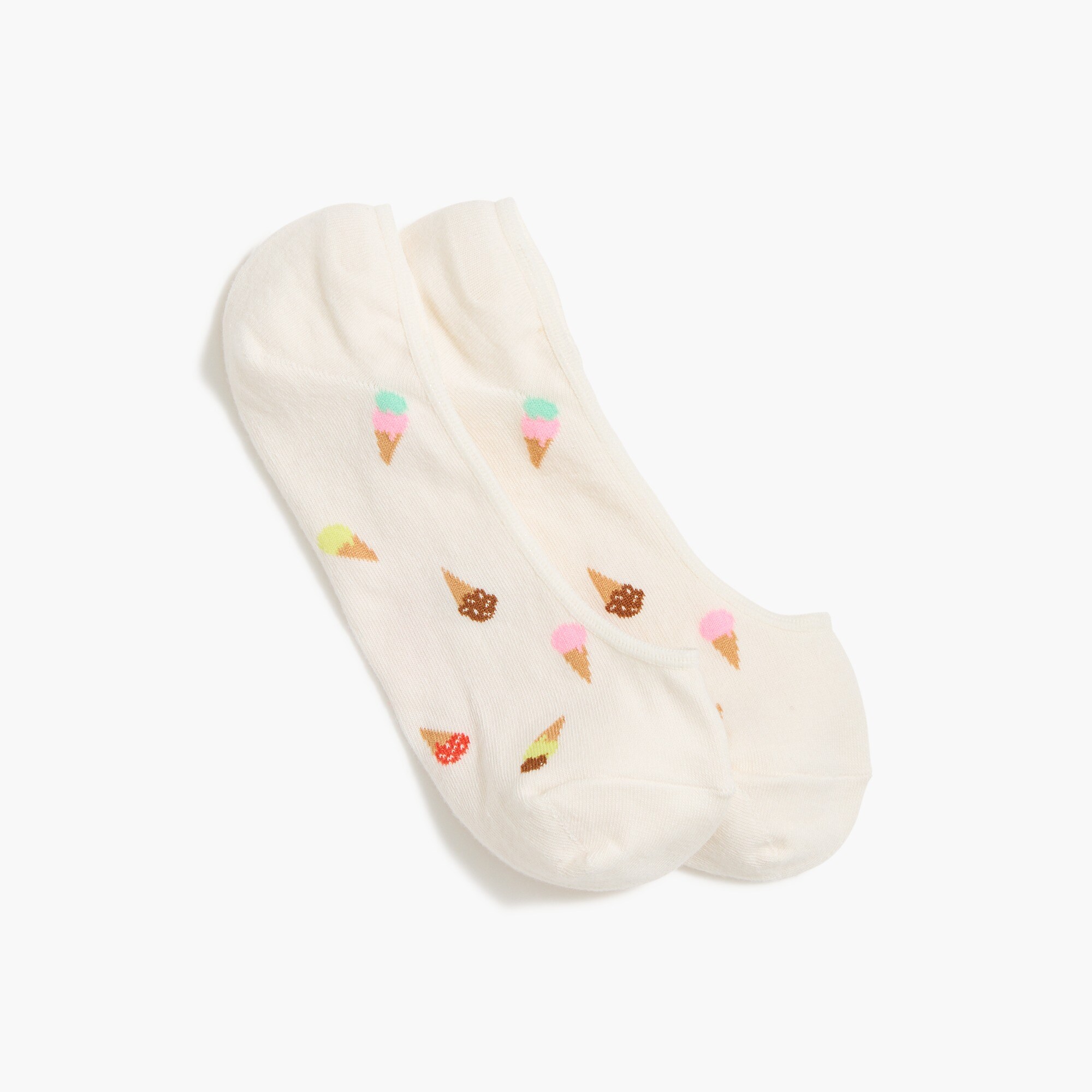 Ice cream no-show socks