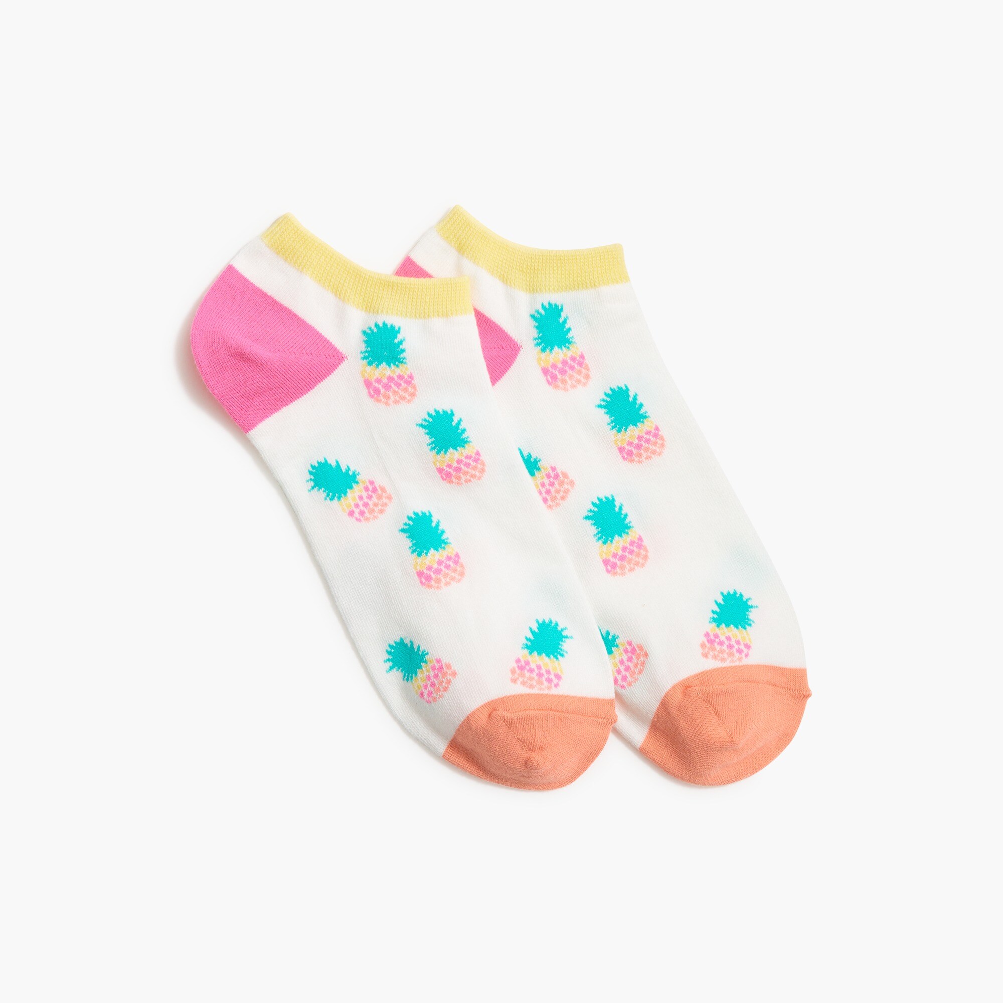 Pineapple ankle socks