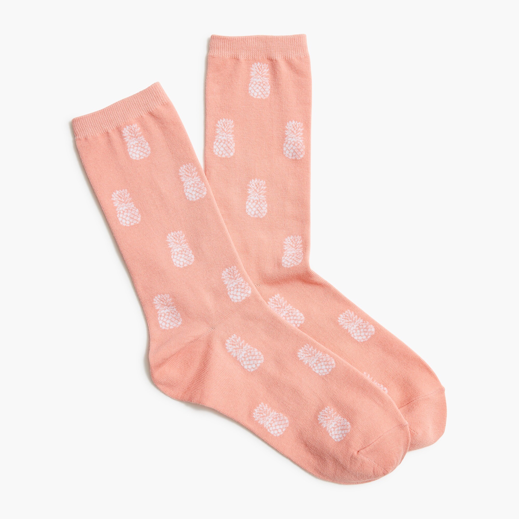 Pineapple trouser socks