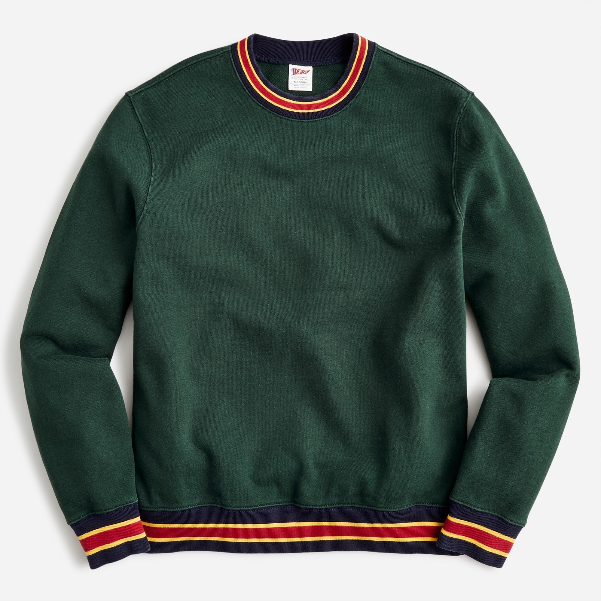 J.Crew Men's Heritage Embroidered Oar Graphic Crewneck