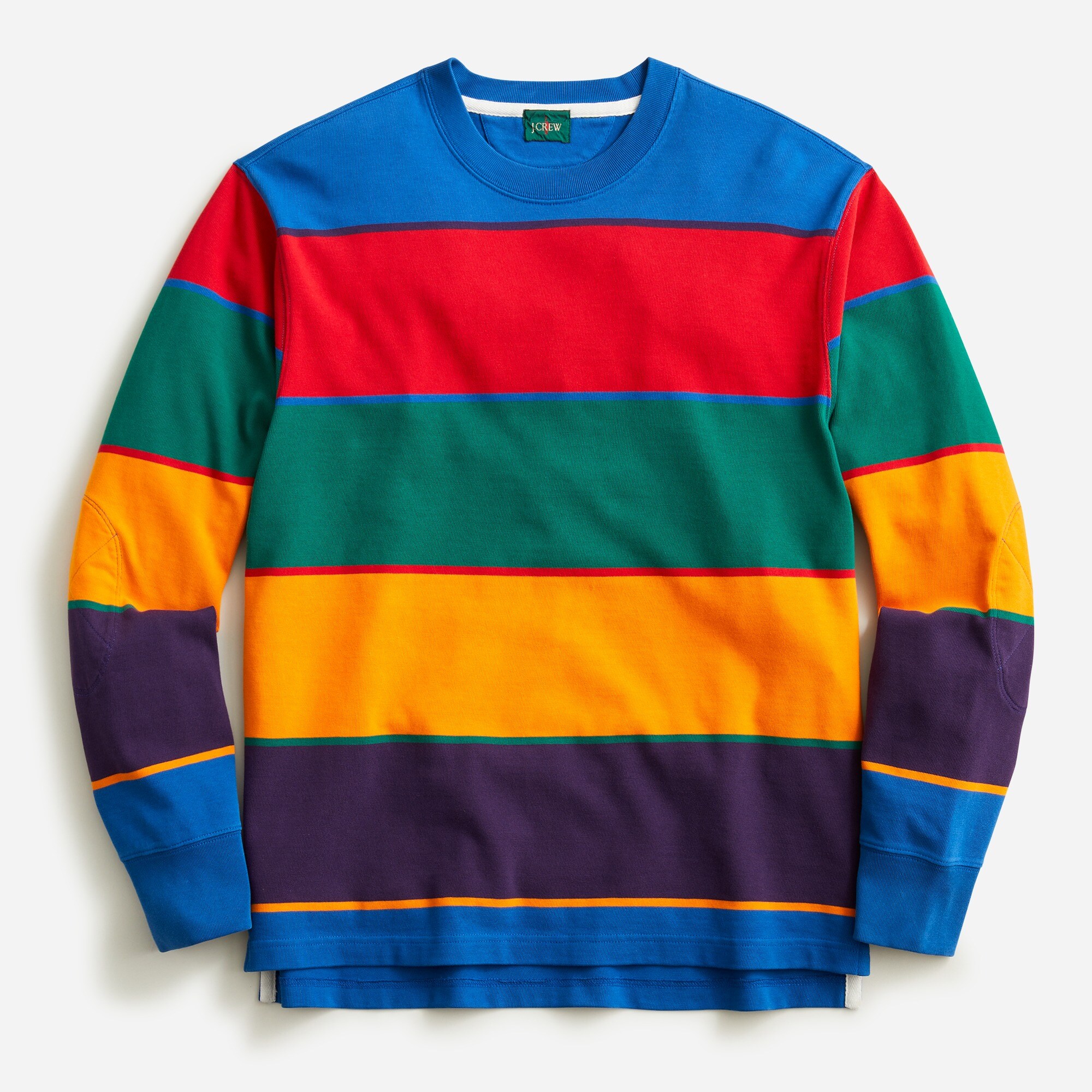 J.Crew Rugby Crewneck Shirt In Stripe For Men