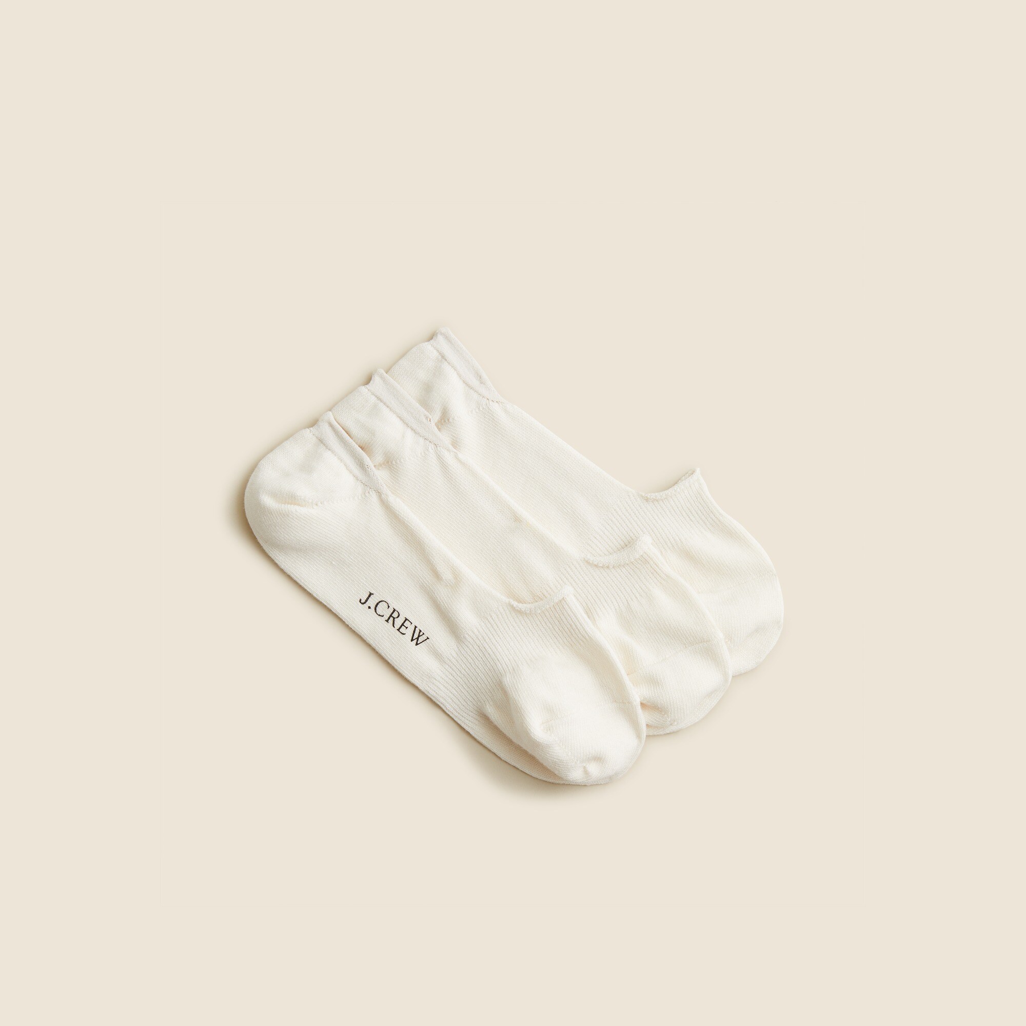 No-show socks three-pack