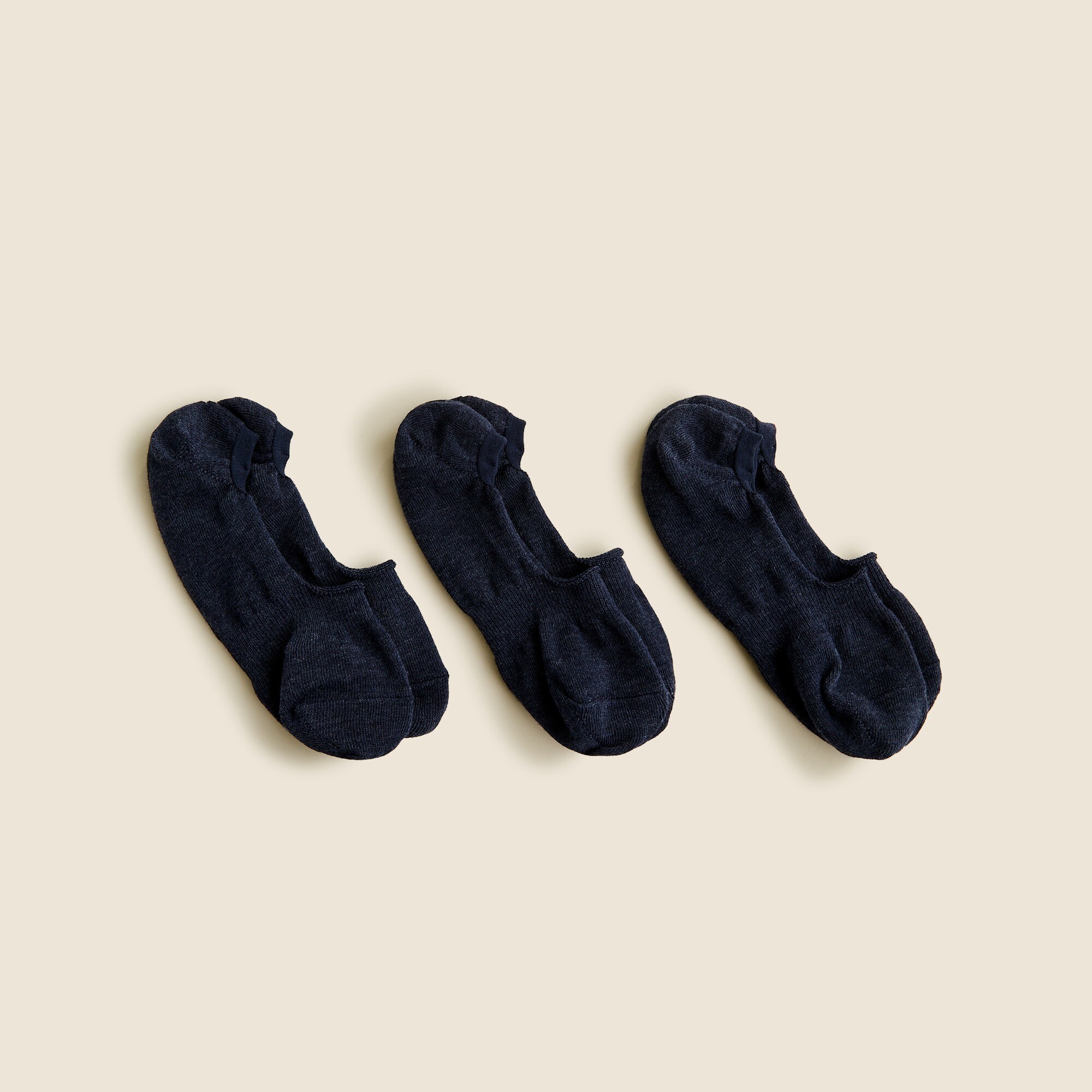 J.Crew Noshow Socks Threepack For Men