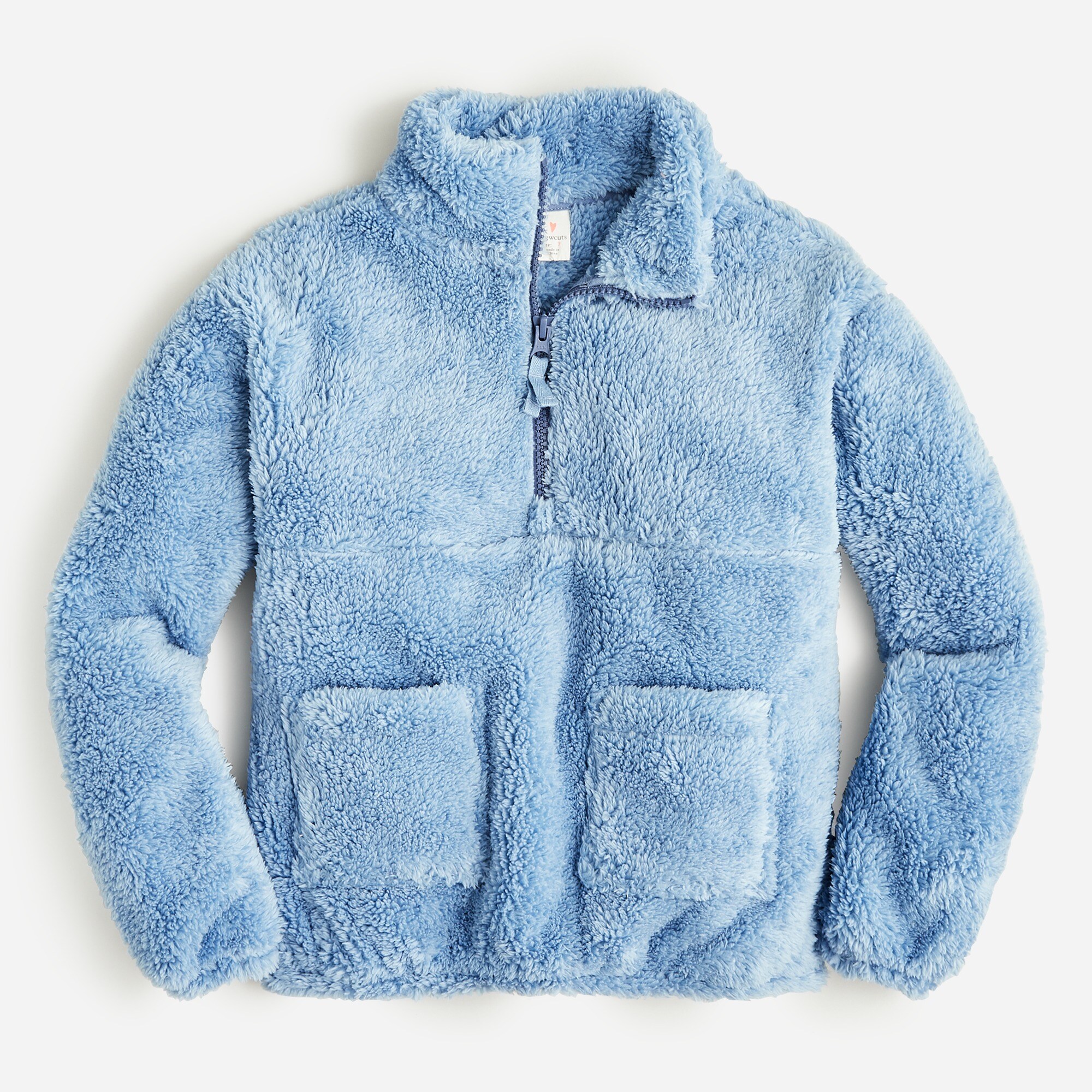 Sherpa half-zip pullover