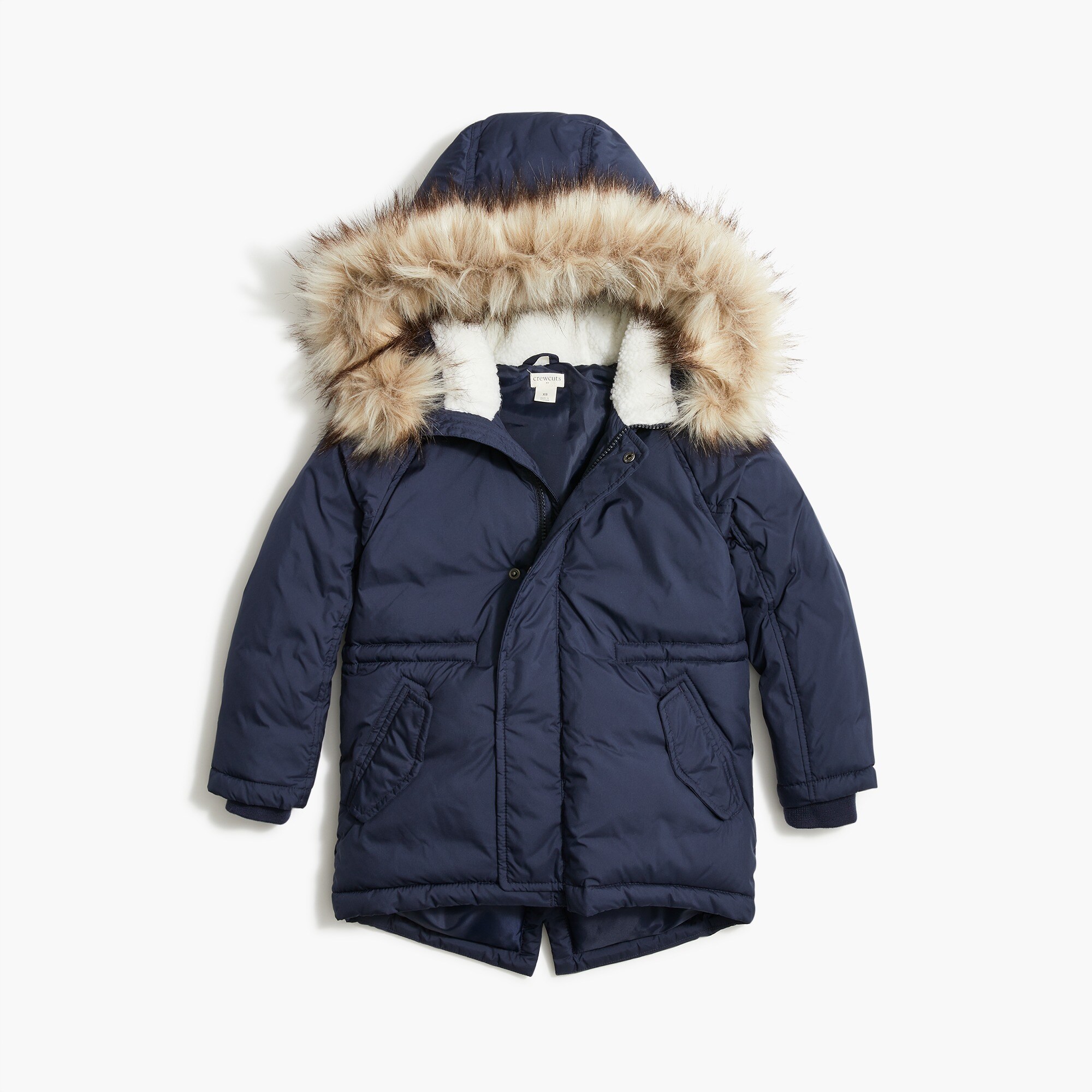Boys' fishtail parka