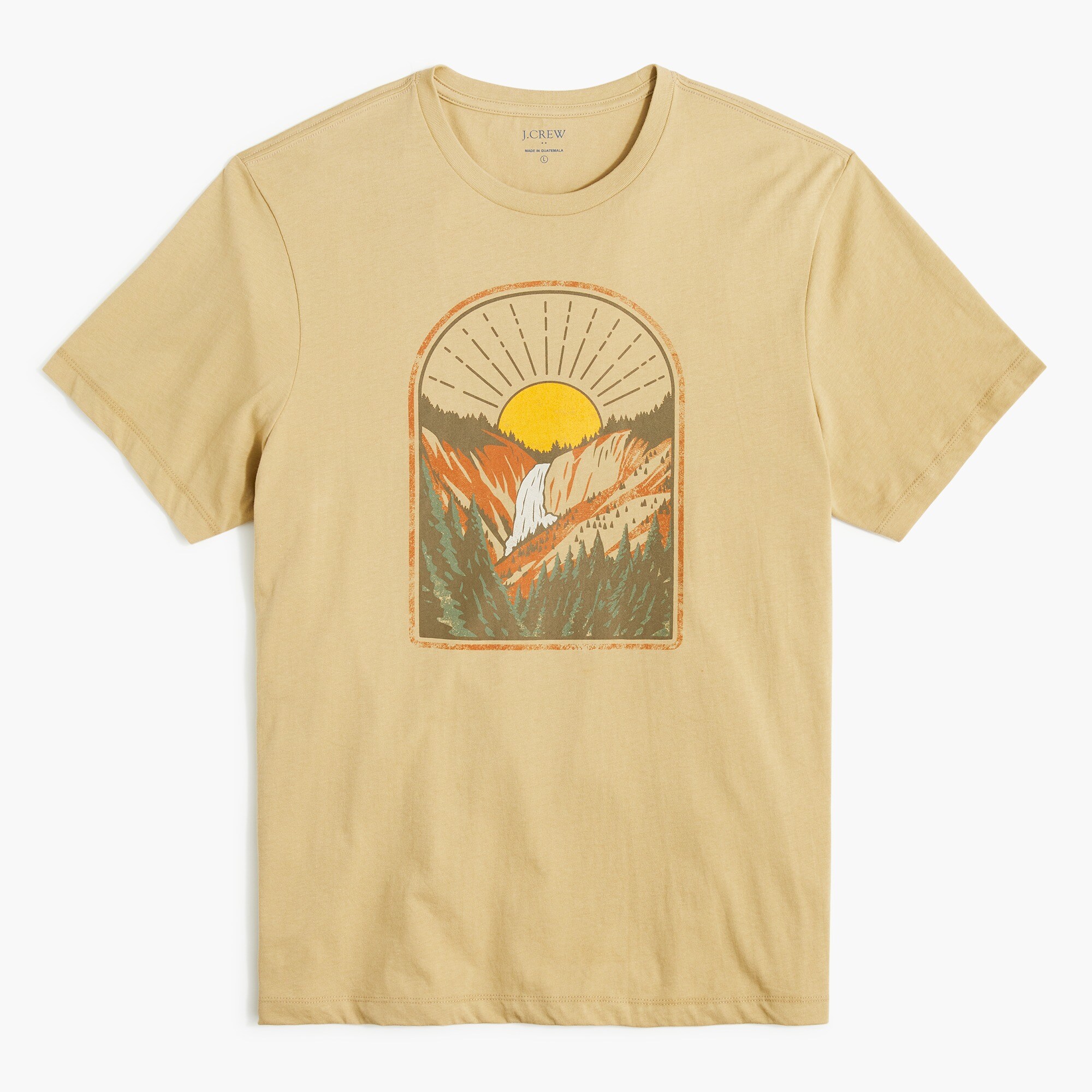 Waterfall graphic tee