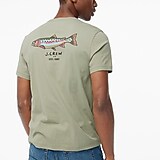 Rainbow trout graphic tee