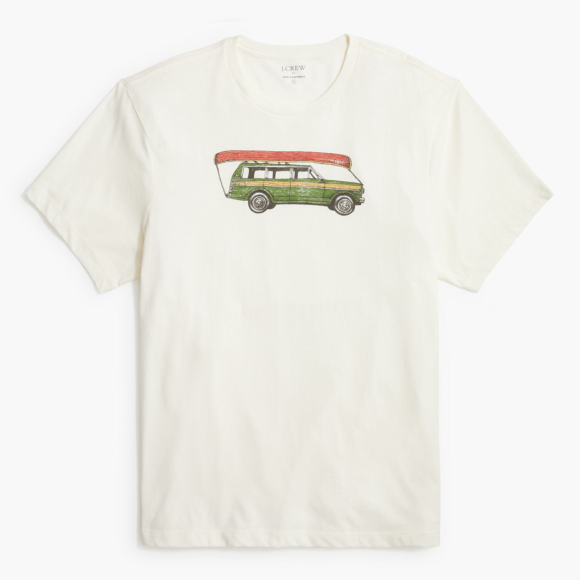 Canoe car graphic tee