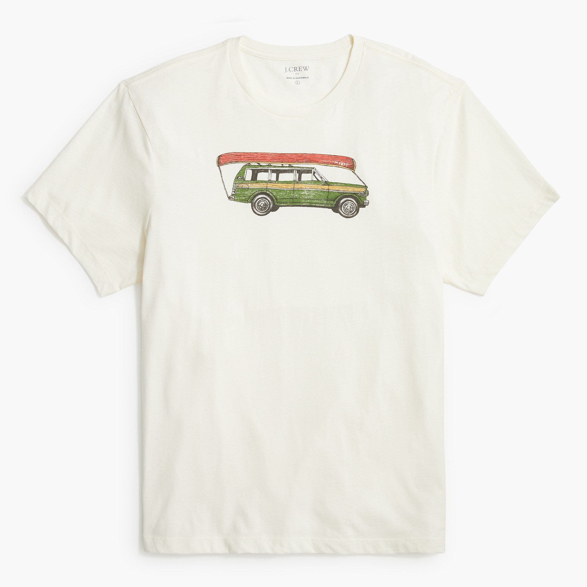 Canoe car graphic tee