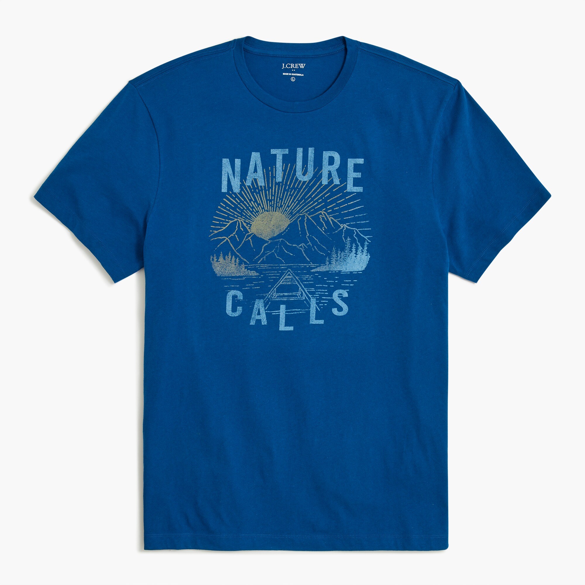 Nature calls graphic tee