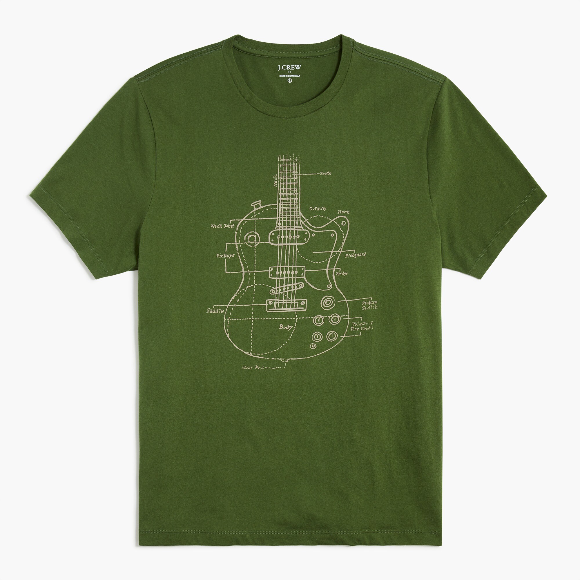 Guitar graphic tee