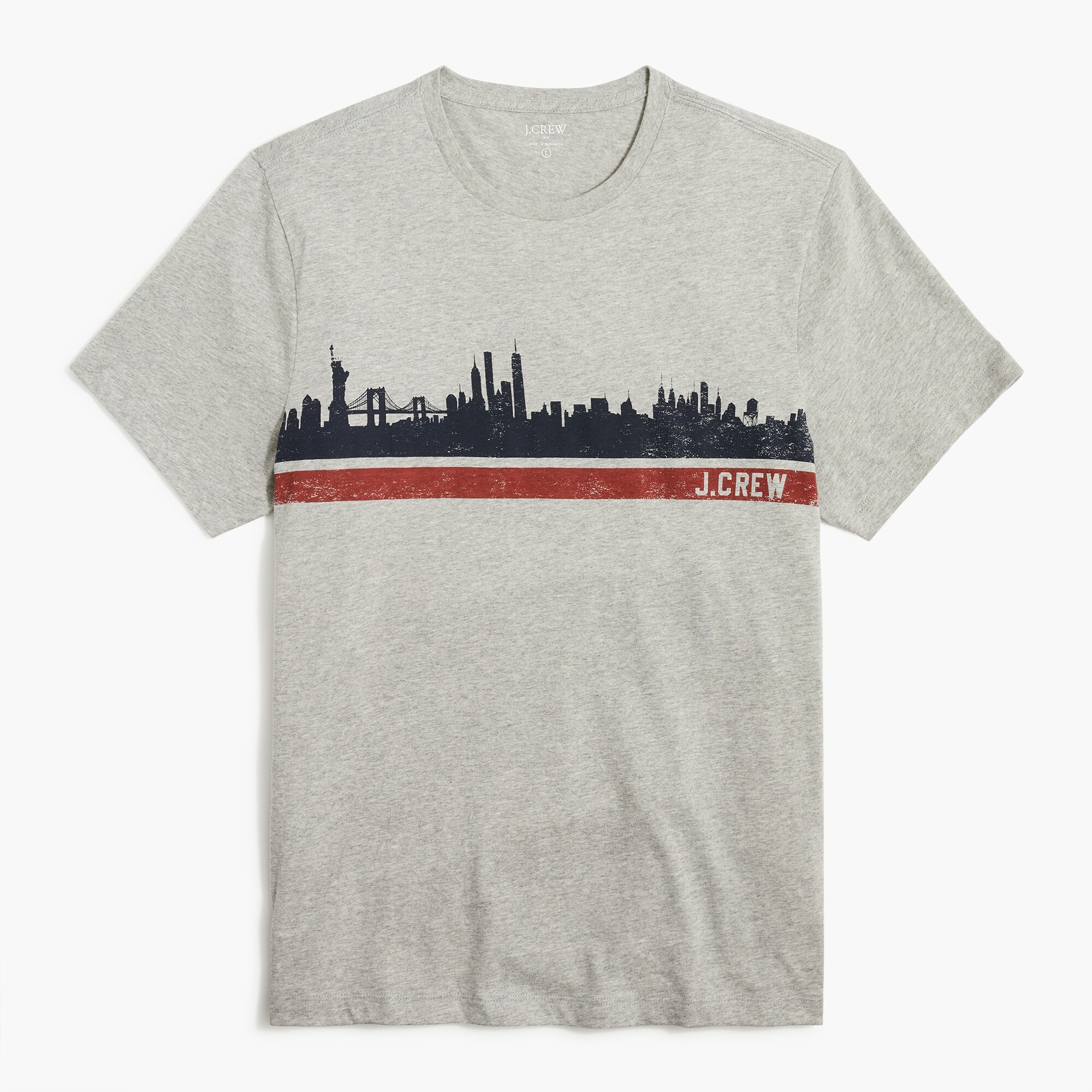 City skyline graphic tee