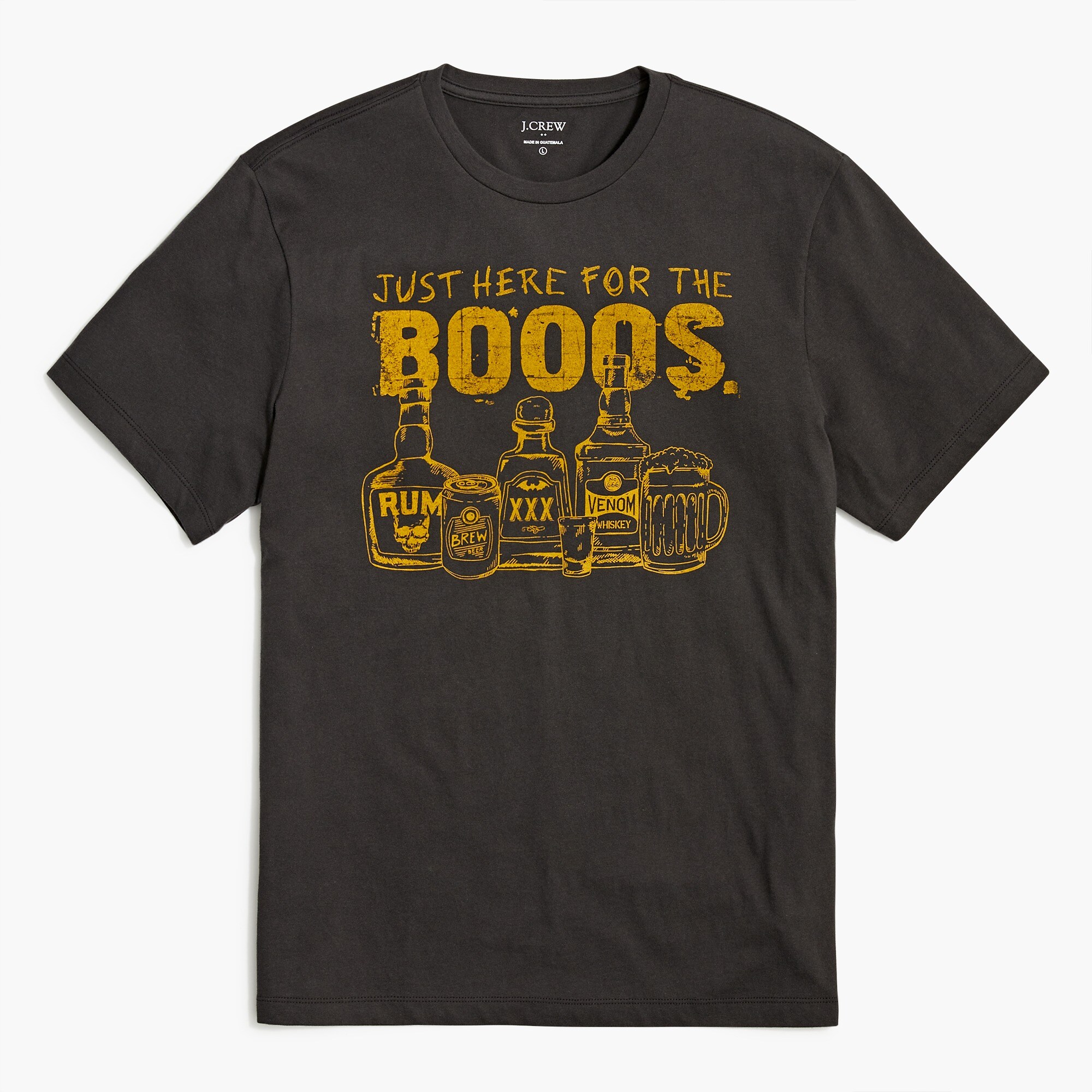 "Here for the booos" graphic tee