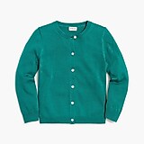 Girls' jewel-button Casey cardigan sweater