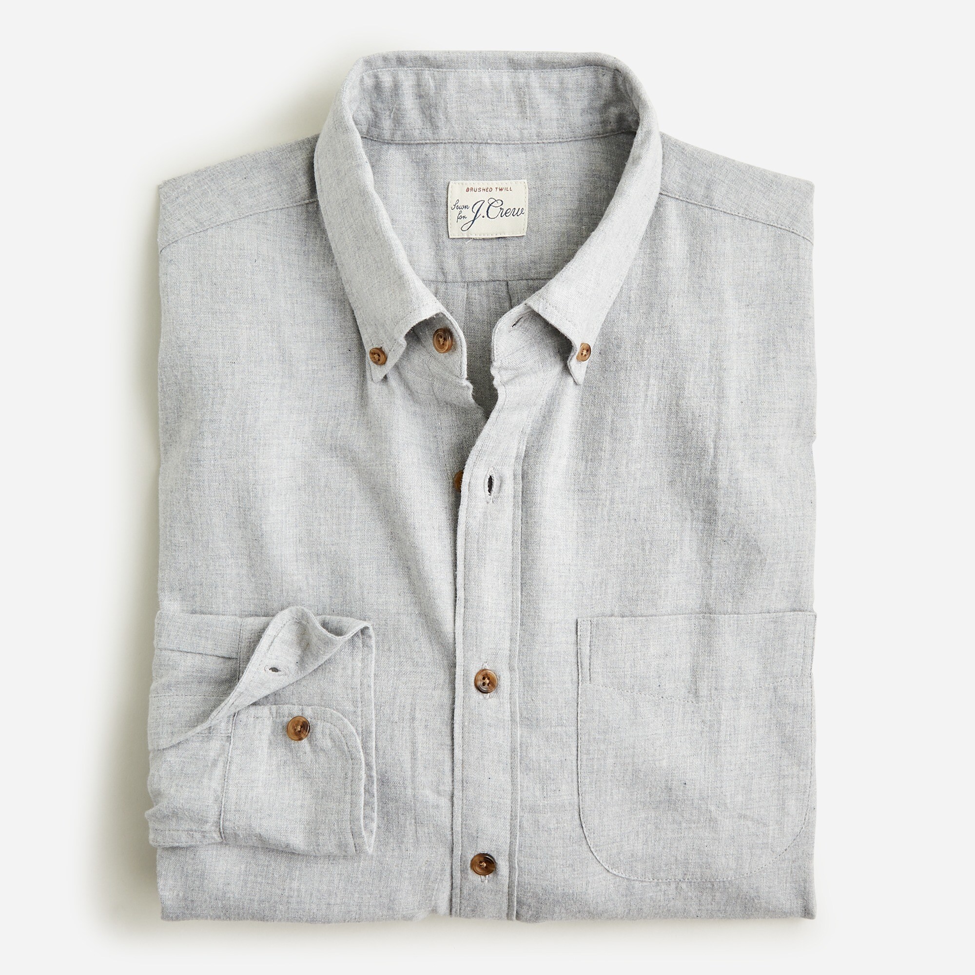  Brushed twill shirt