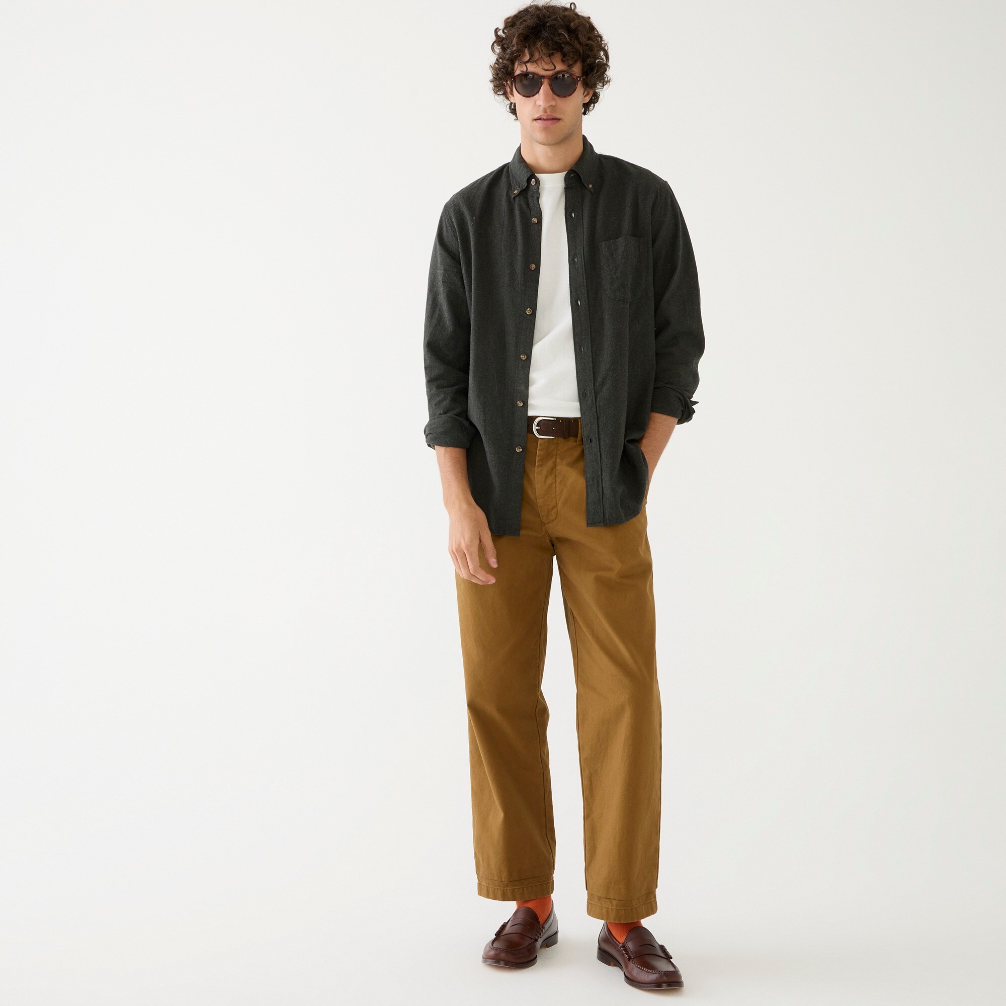 J.Crew Brushed twill shirt