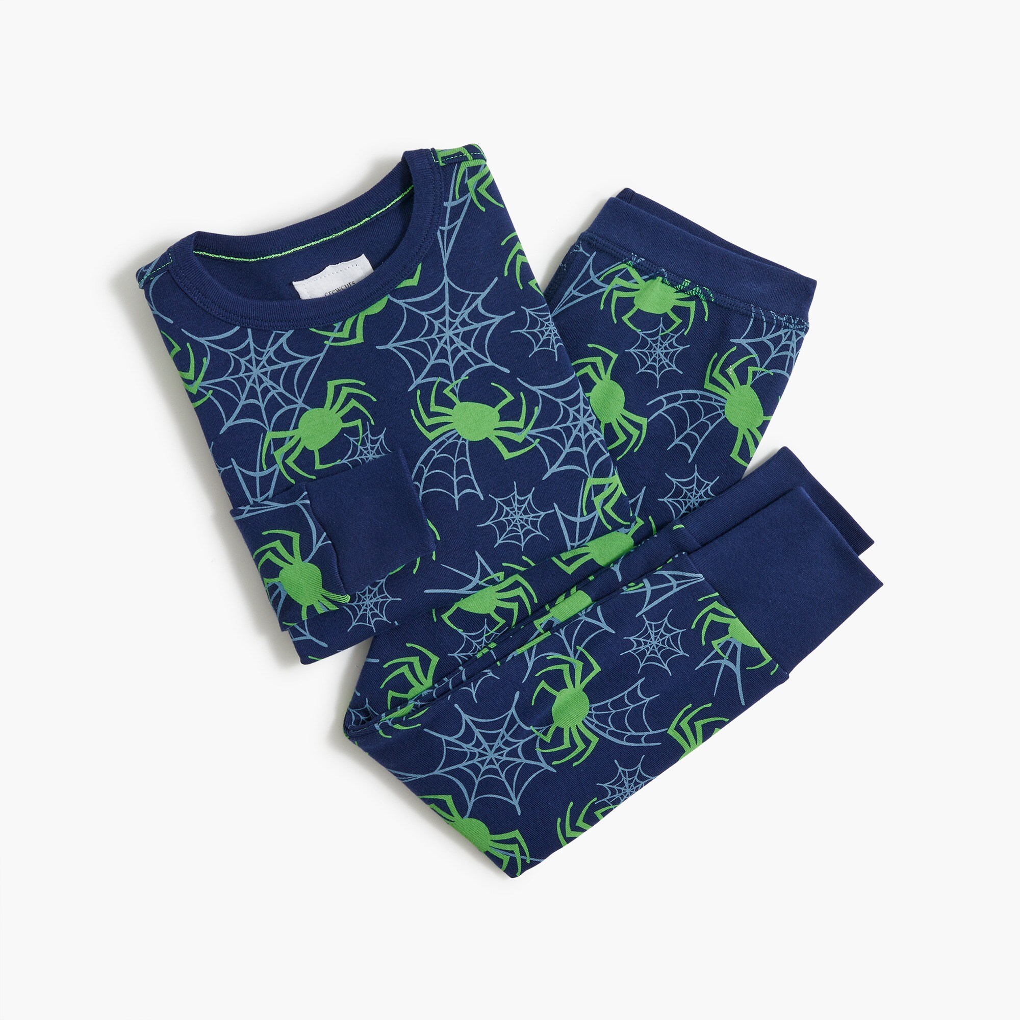 boys' spider web sleep set for boys