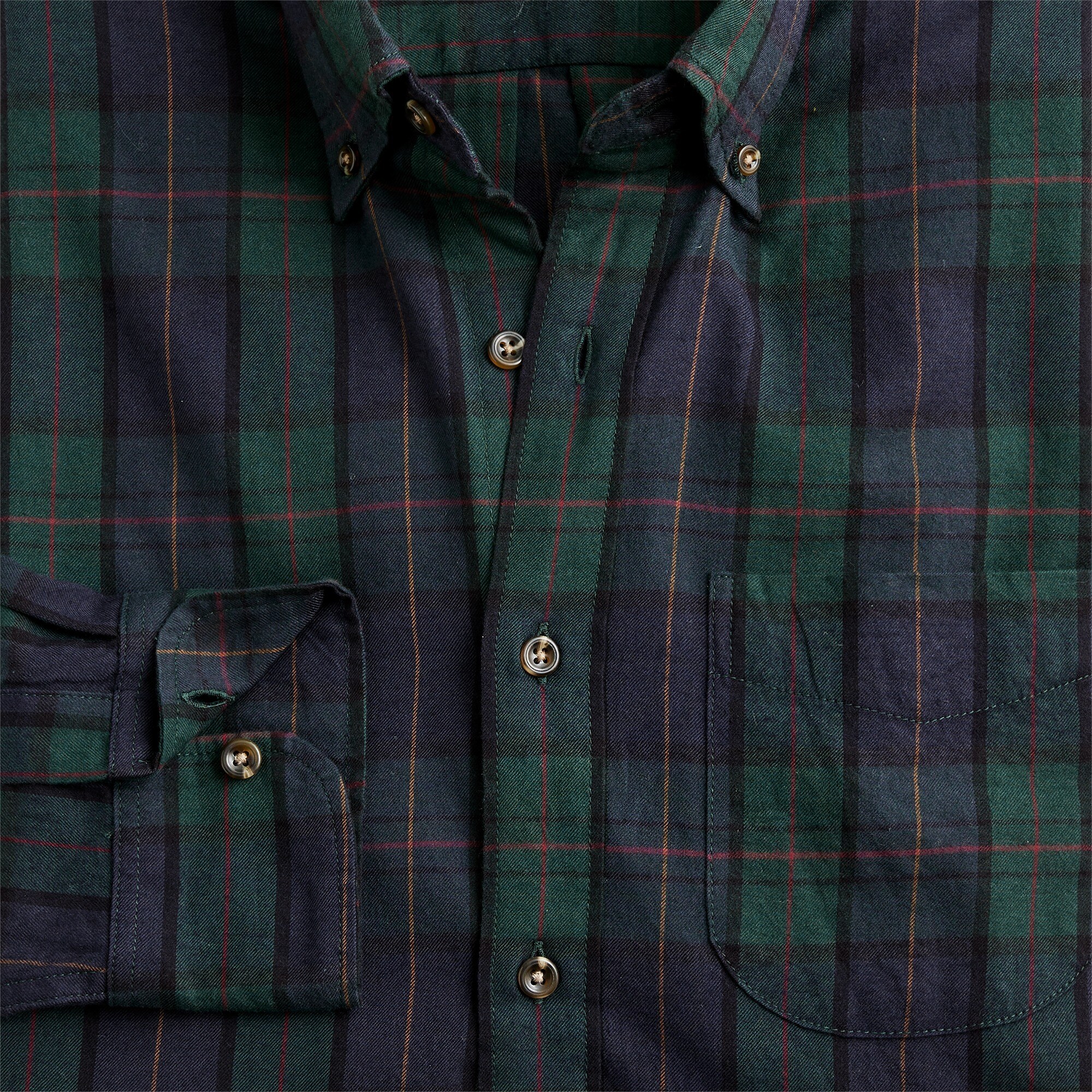 Brushed twill shirt