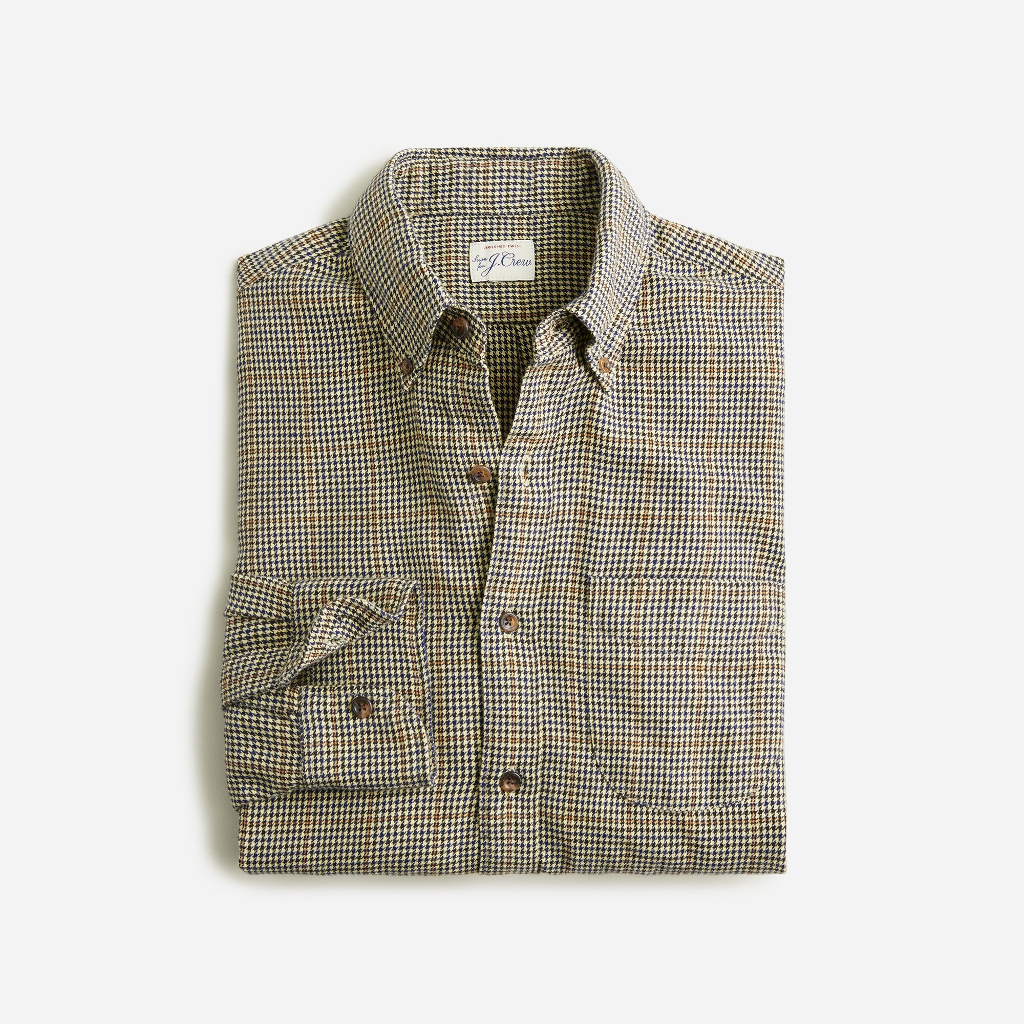 Brushed twill shirt