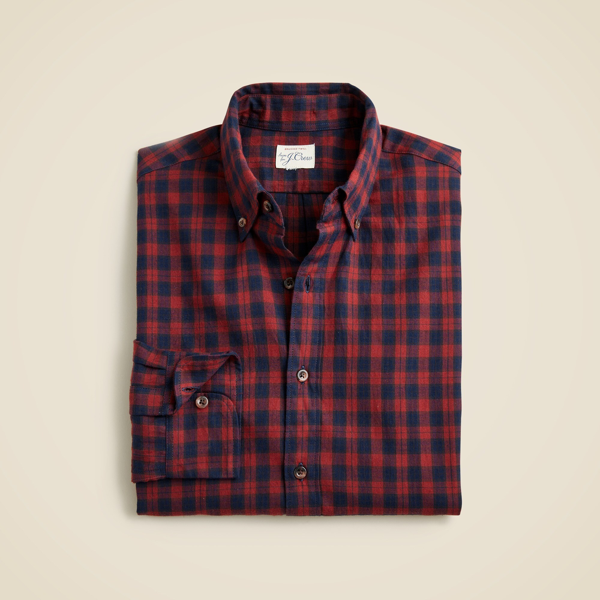  Brushed twill shirt