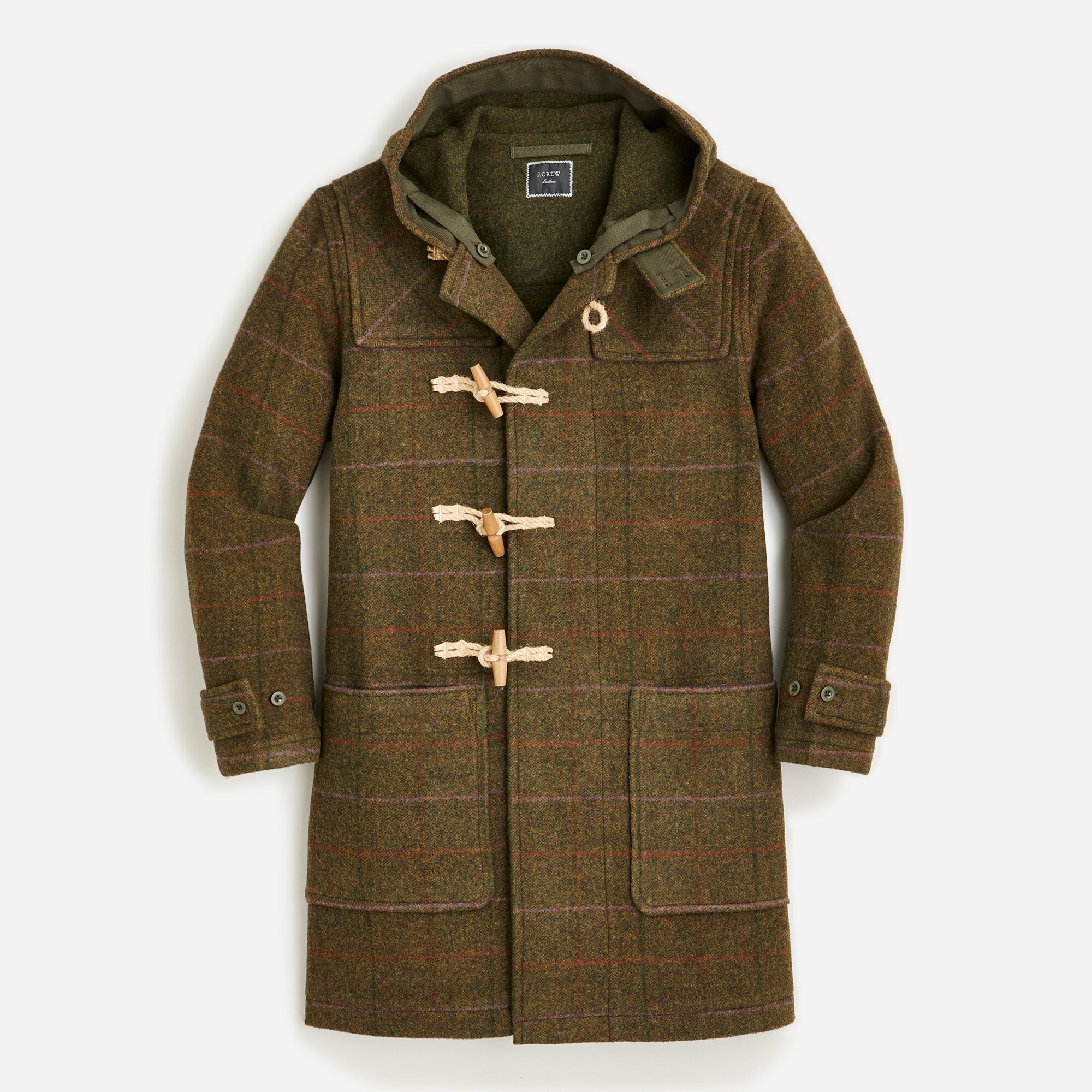 J.Crew Ludlow Duffel Coat In English Wool For Men