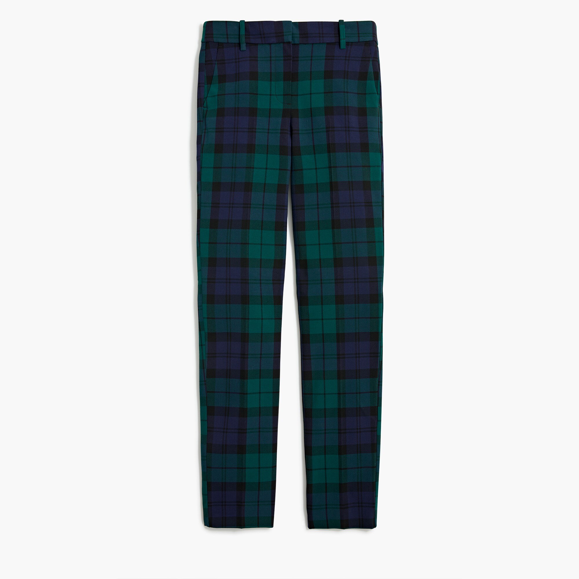 Full-length Ruby Pant In Black Watch Plaid For Women | Factory display picture 1
