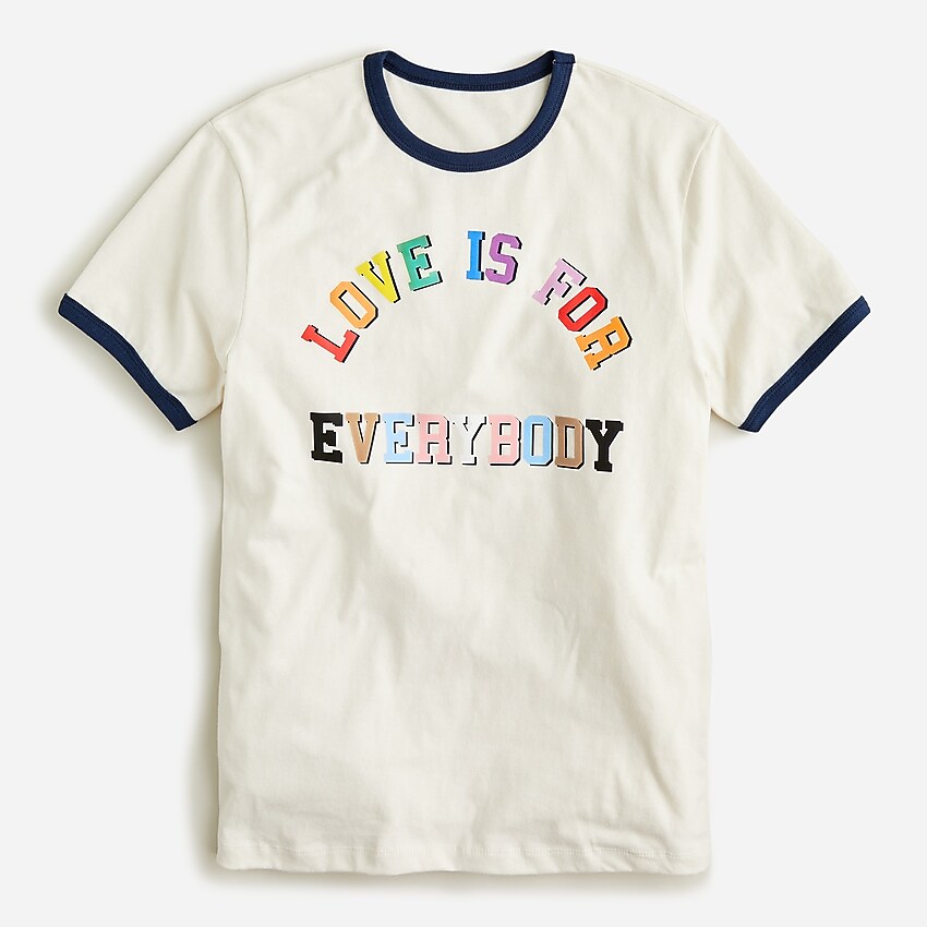"Love is for Everybody" unisex graphic T-shirt
