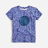 Limited-edition Julia Chiang X J.Crew kids&apos; sequin-dot graphic T-shirt