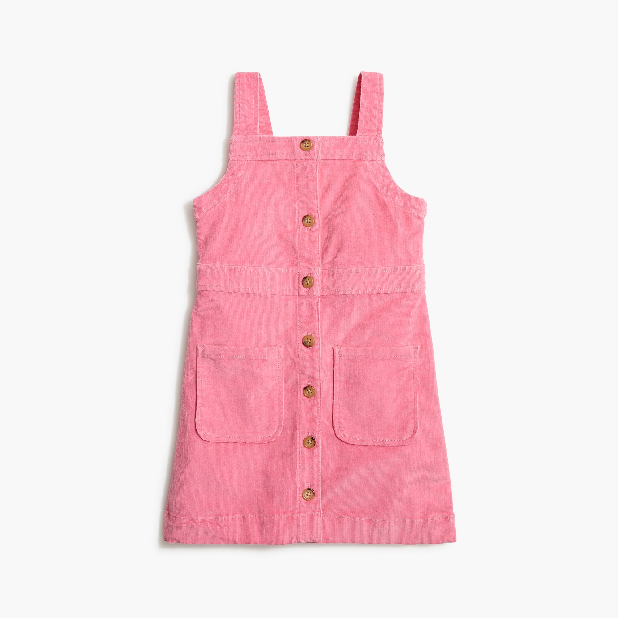 Girls' pocket corduroy jumper