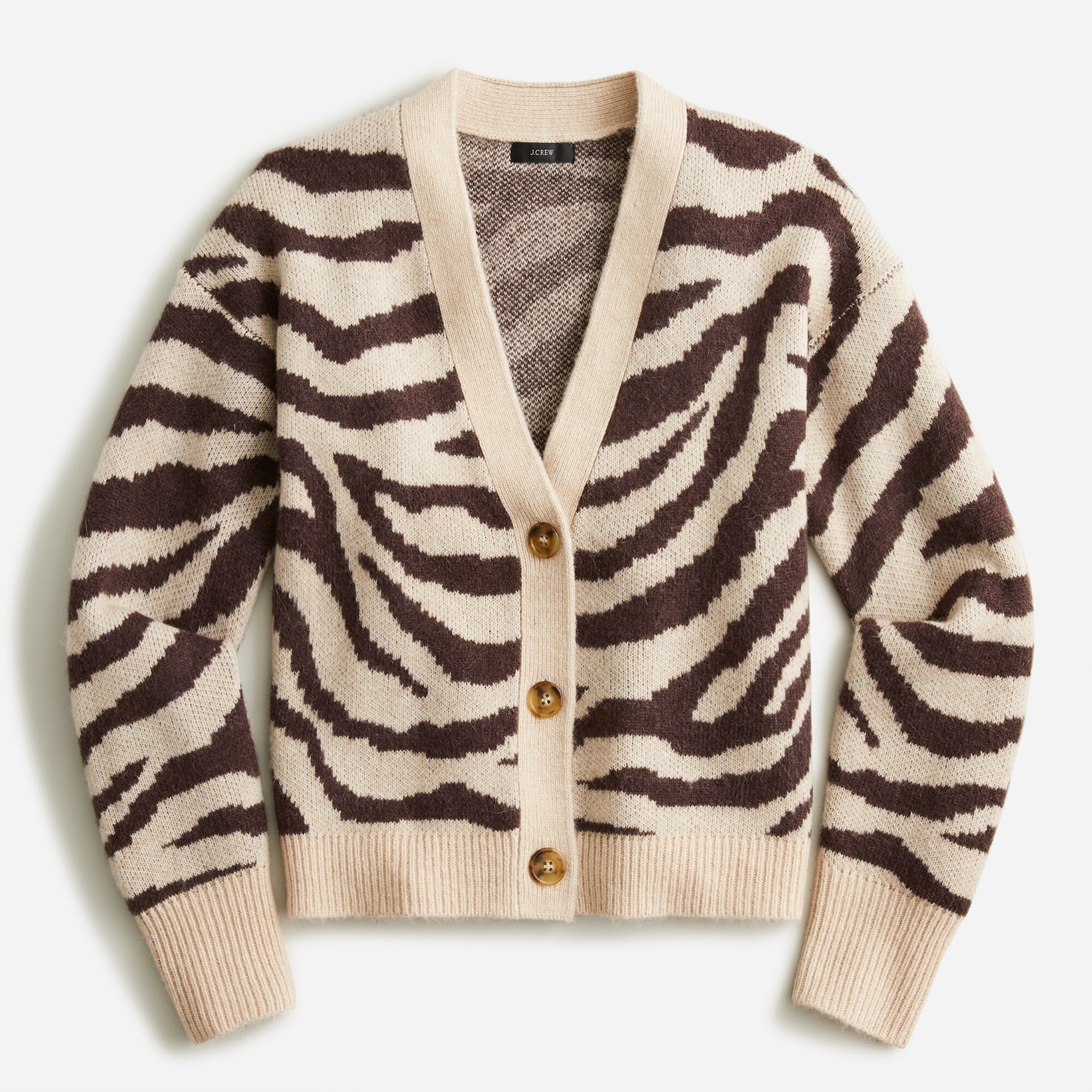 Zebra cardigan cheap