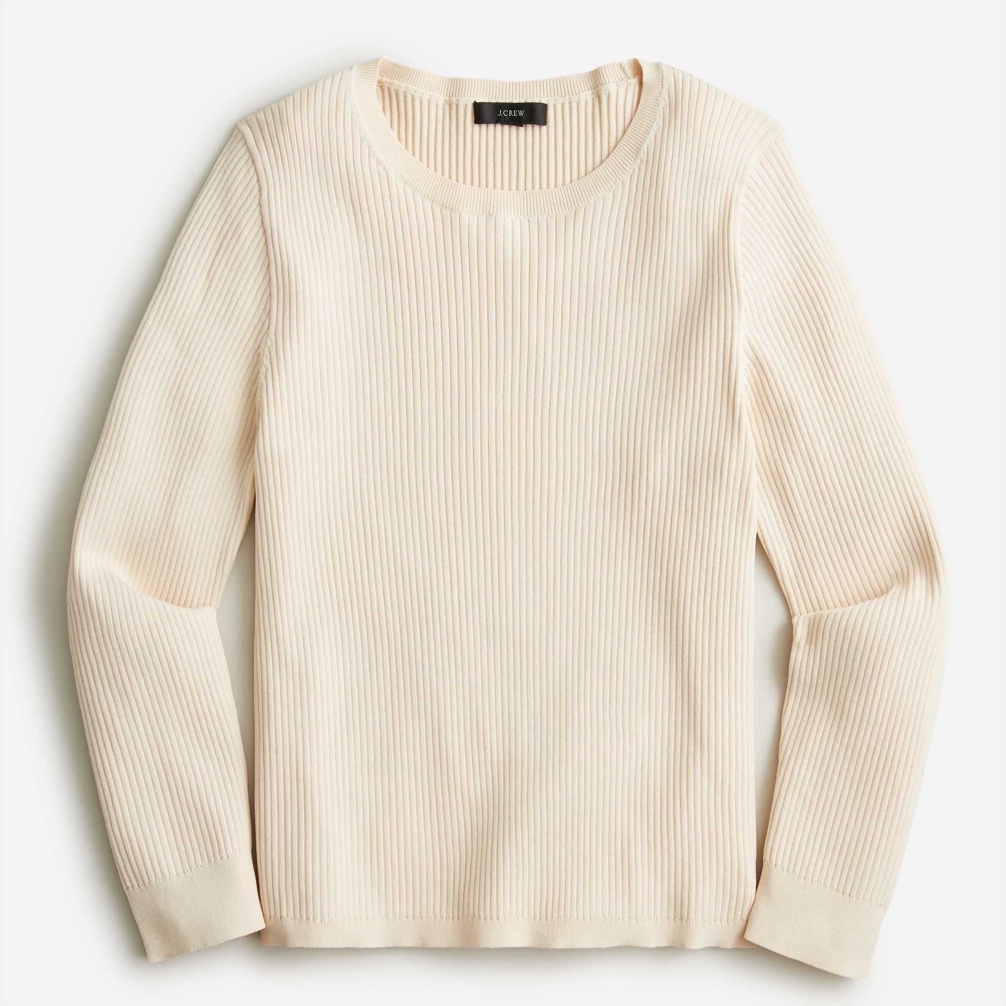 Supersculpt ribbed sweater T-shirt