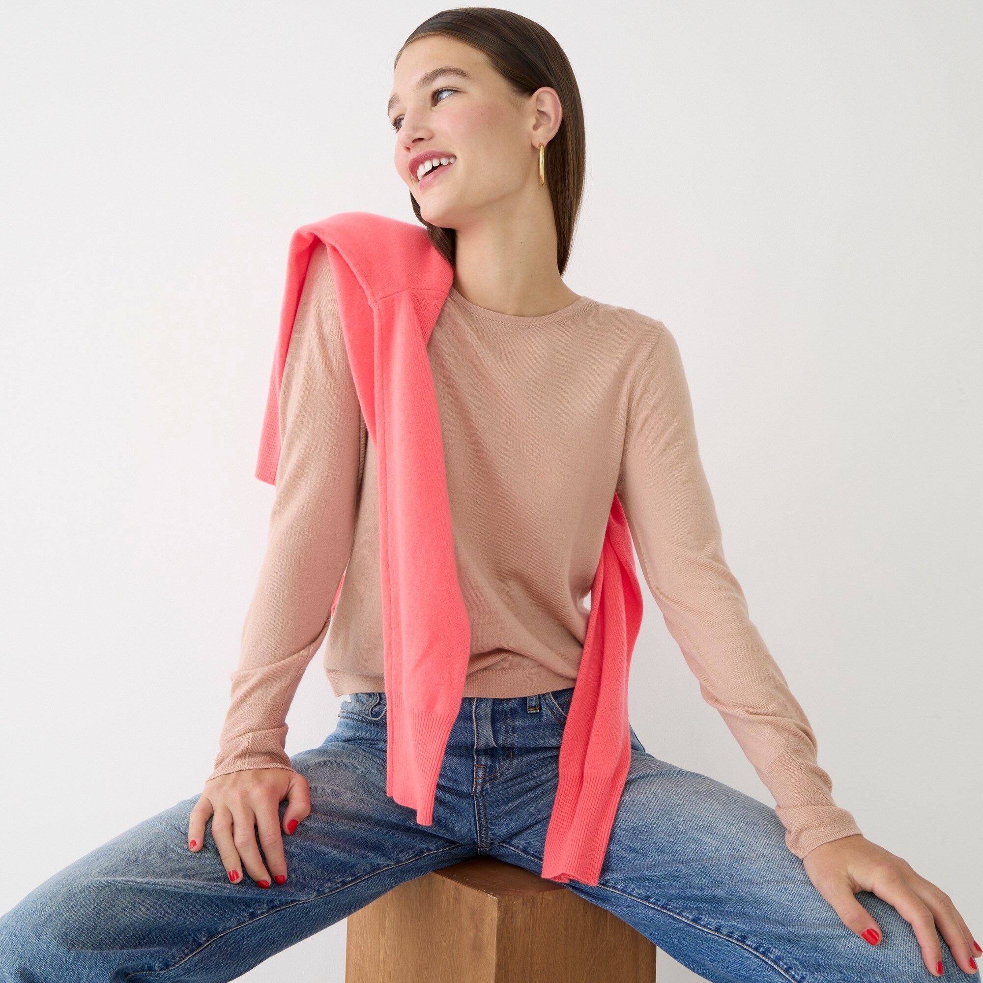 womens Halle crewneck sweater