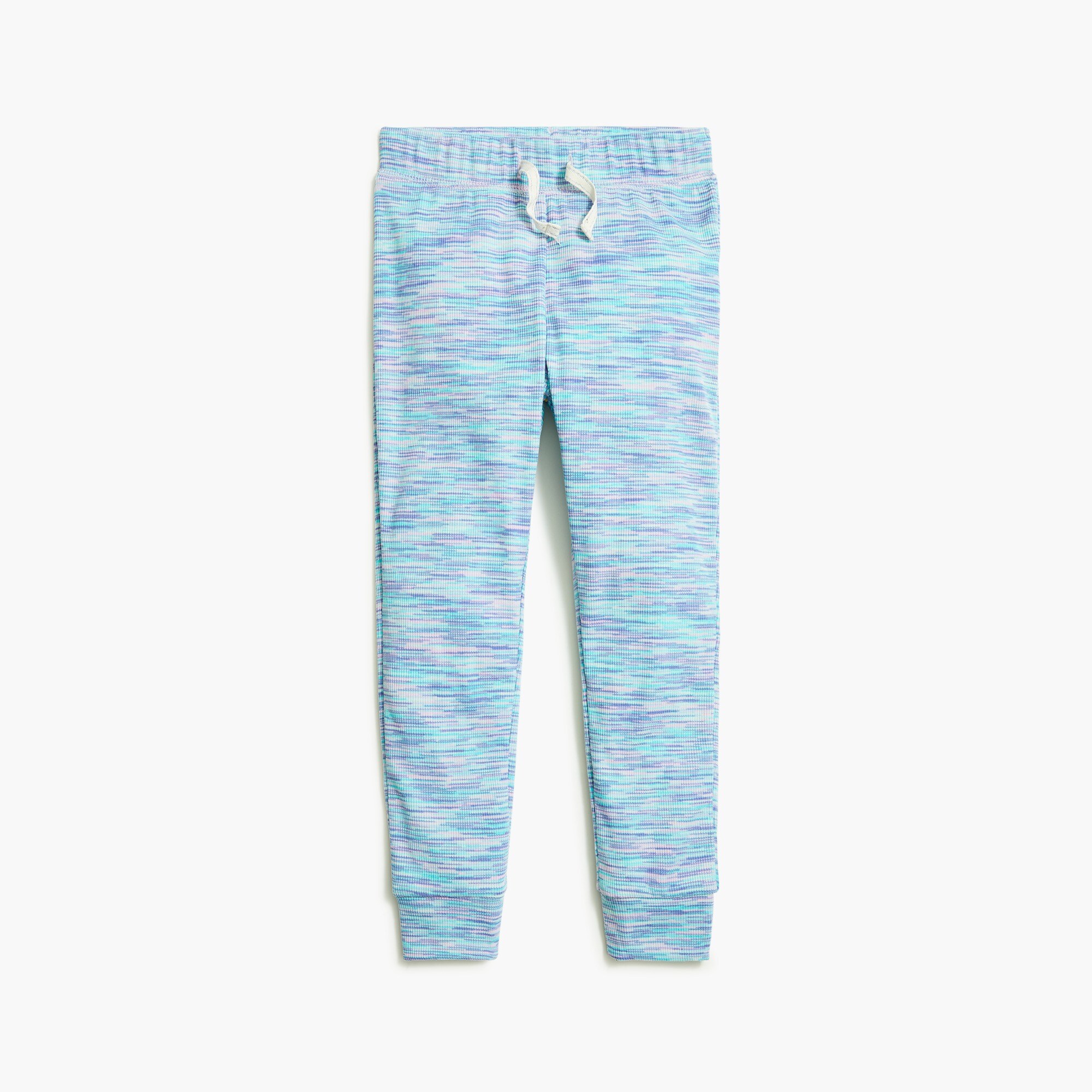 Girls' space-dyed sweatpant