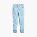 Girls' space-dyed sweatpant