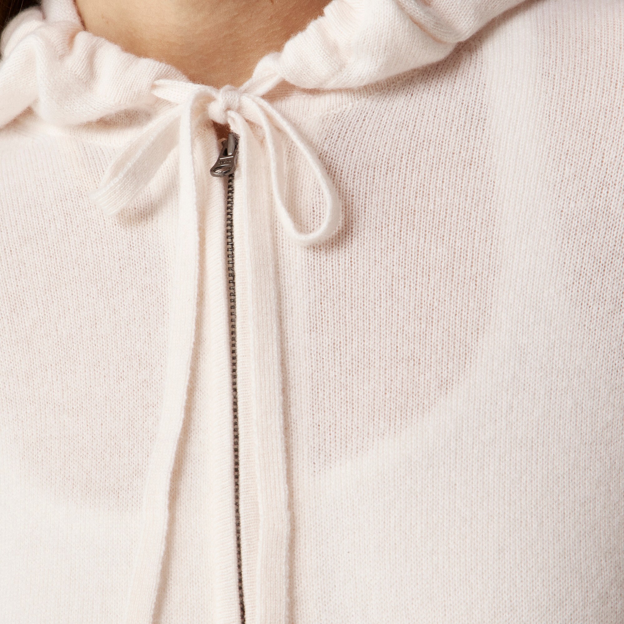 Cashmere Full-zip Sweater-hoodie For Women | J.Crew