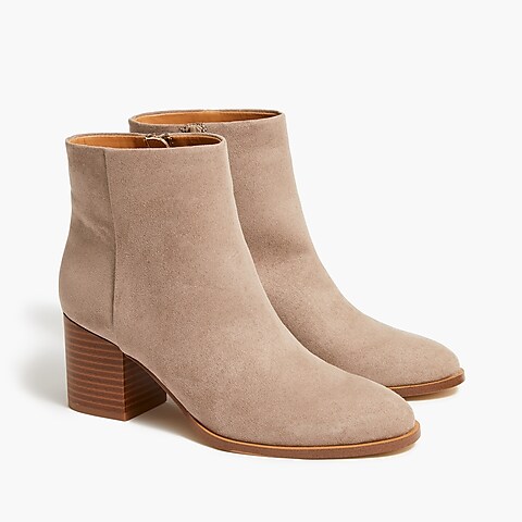  Sueded ankle boots