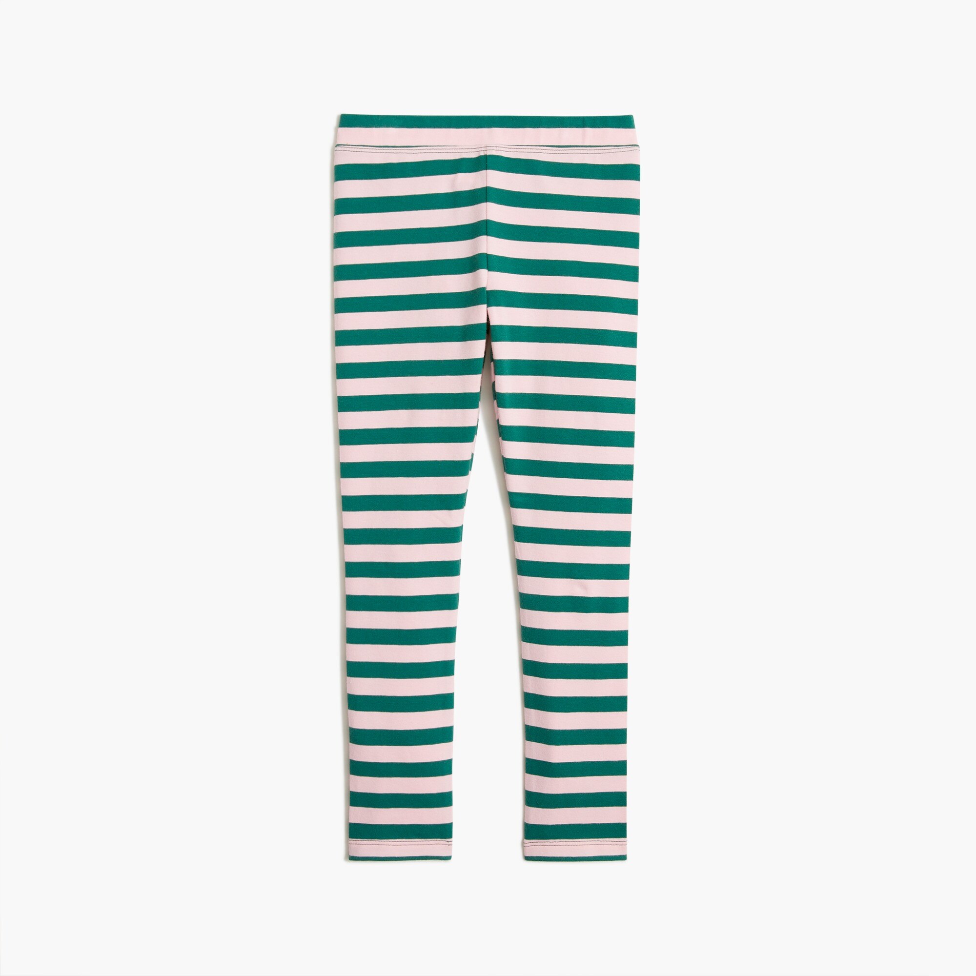 Girls' striped leggings