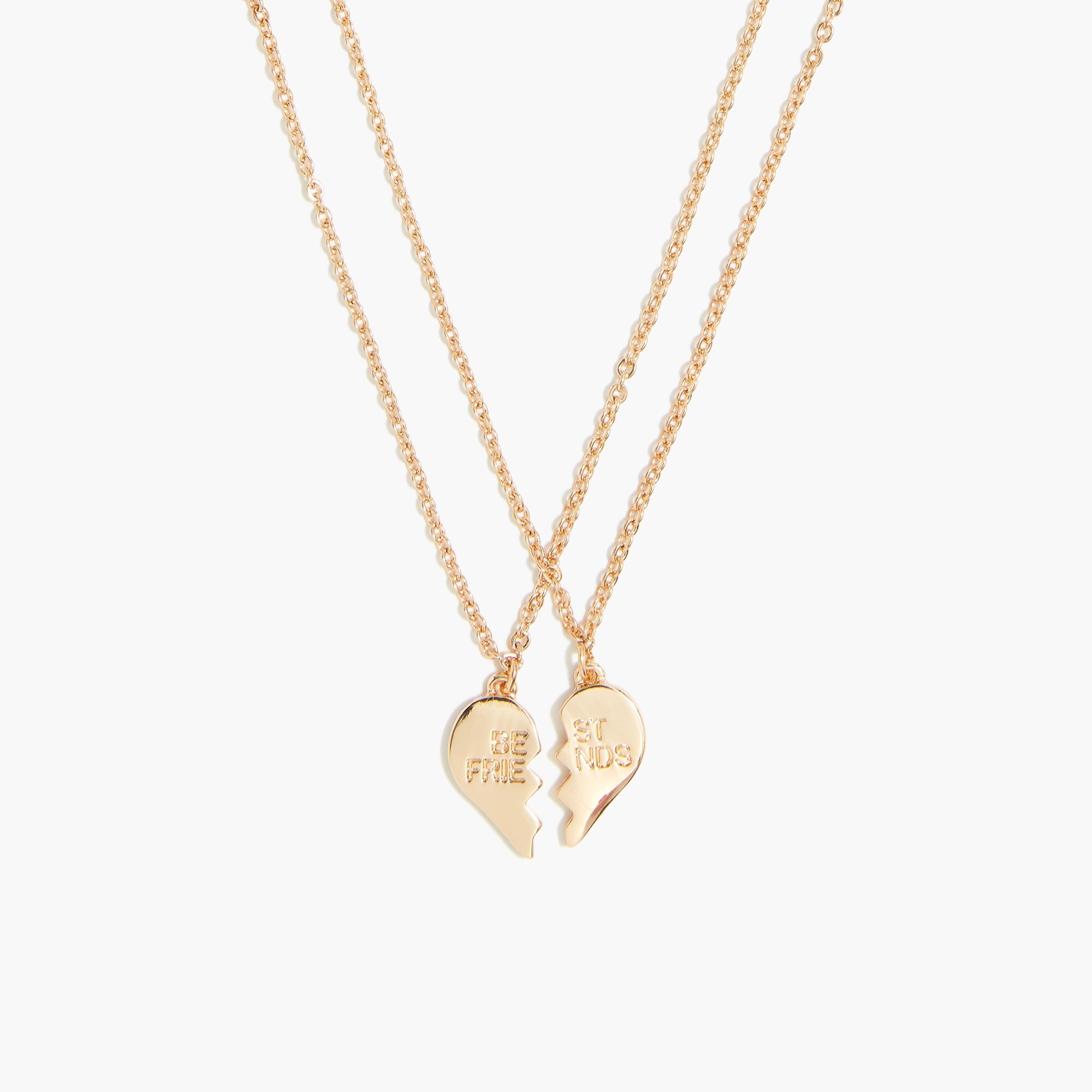 girls' friendship necklaces set for girls