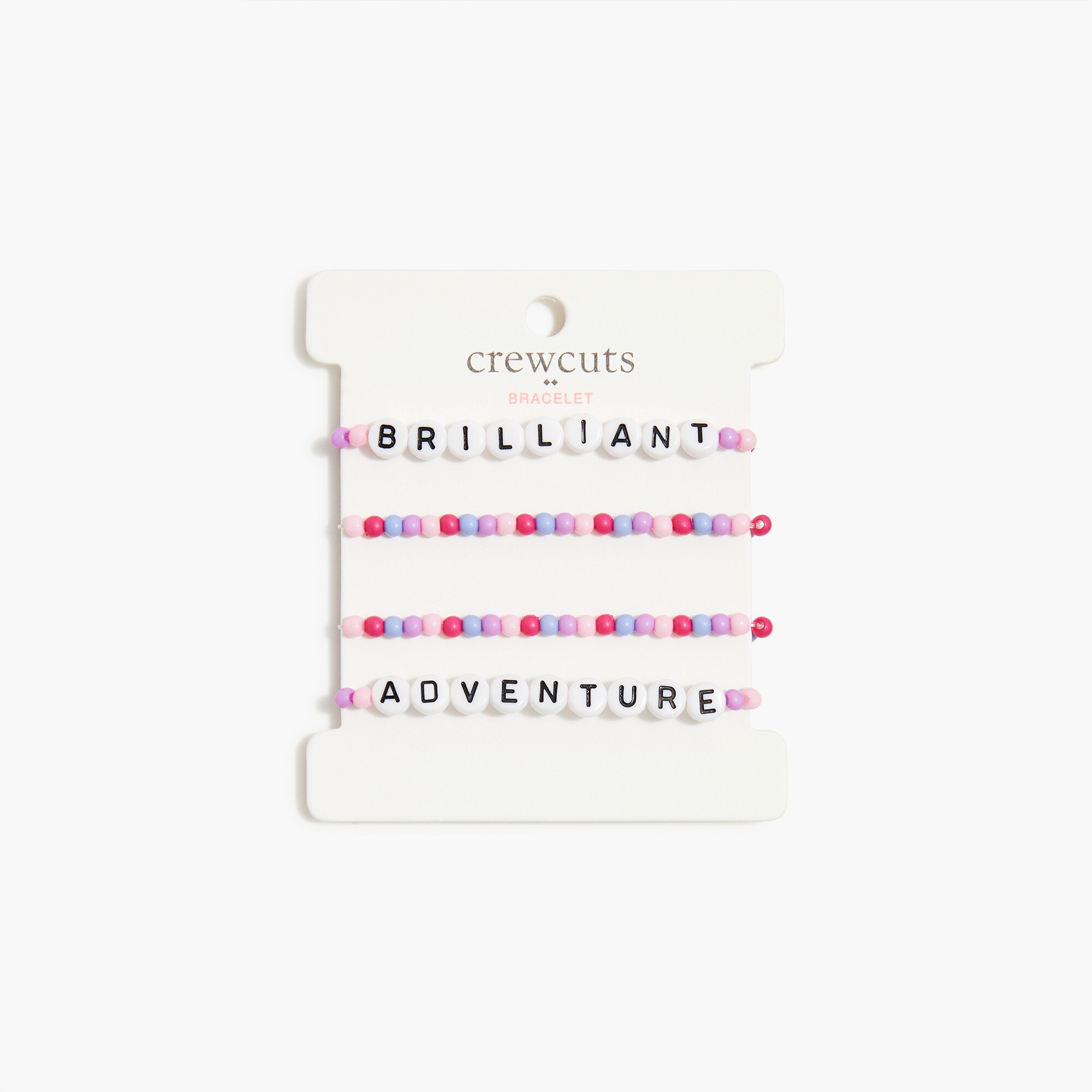 Girls' beaded bracelets pack