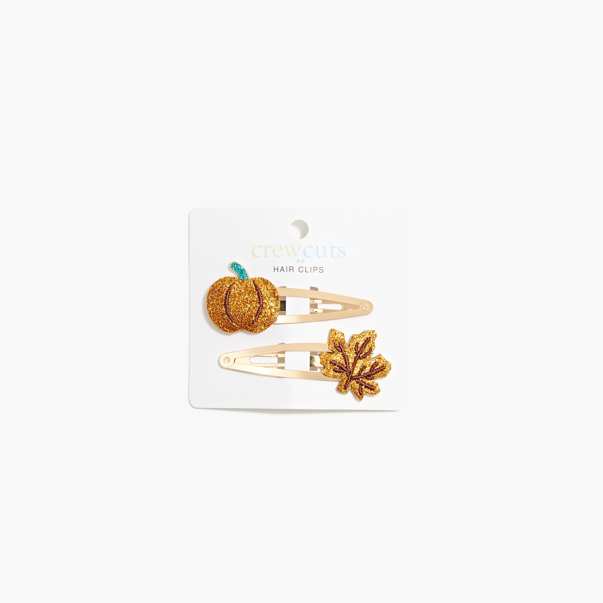 Girls' fall hair clips set