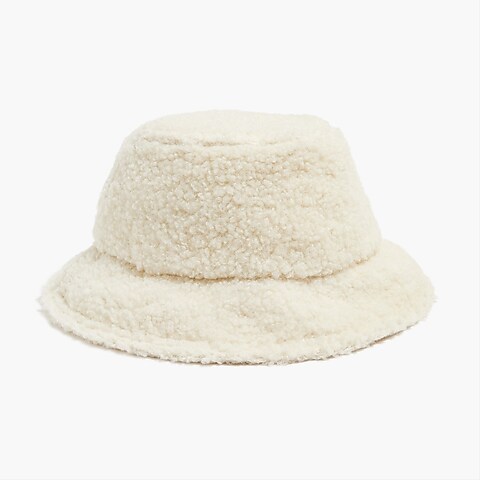 girls Girls' sherpa bucket hat