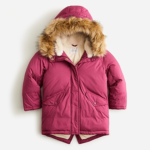 girls Girls' puffer jacket with PrimaLoft®
