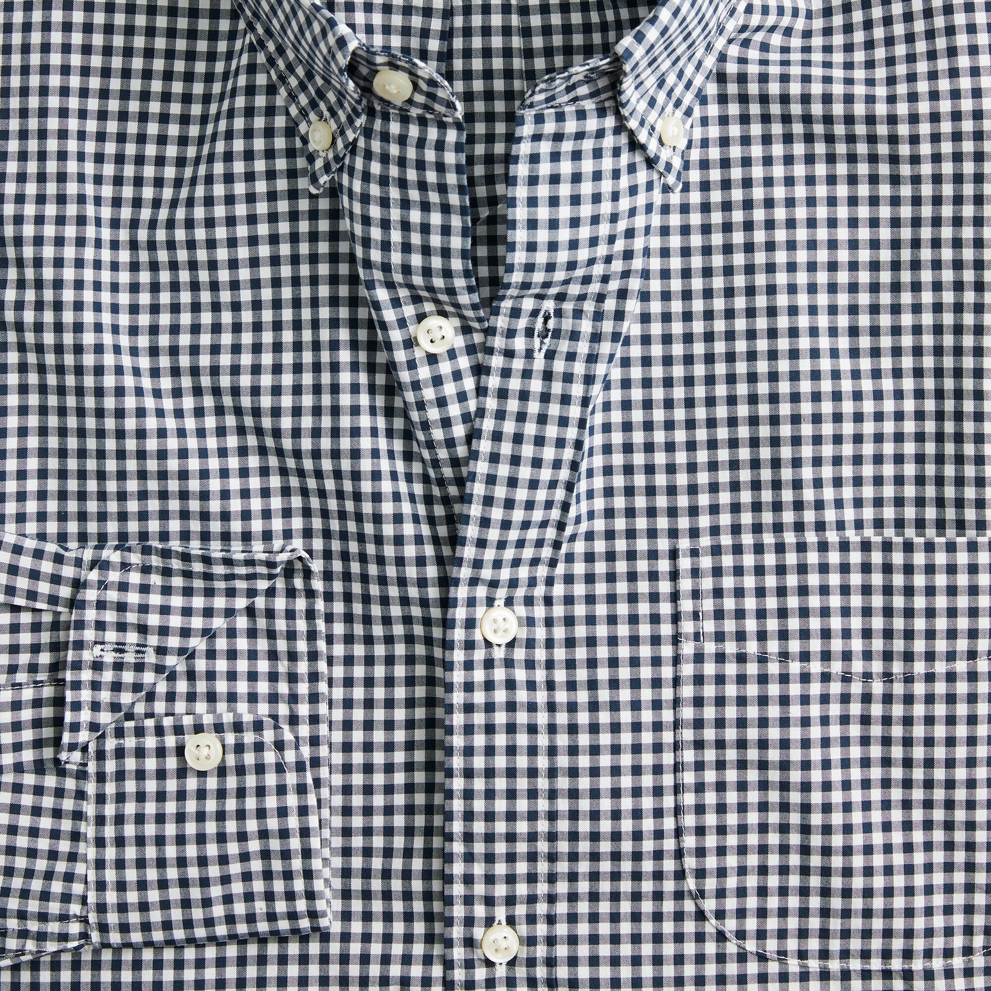 Slim Secret Wash cotton poplin shirt