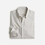 Slim Untucked Secret Wash cotton poplin shirt`