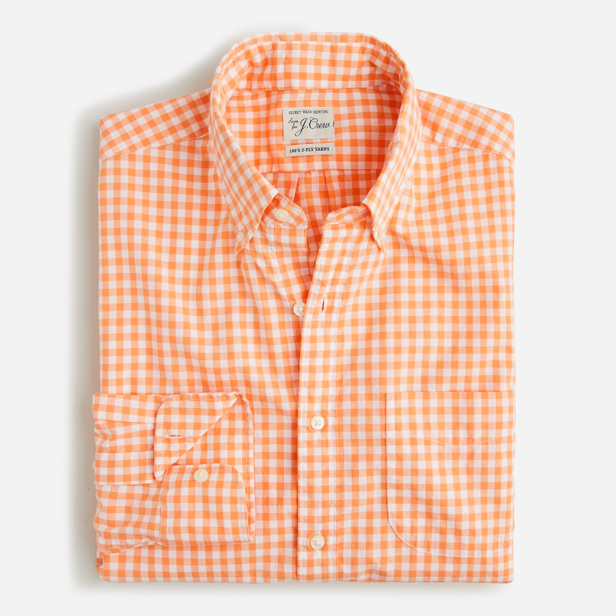  Secret Wash cotton poplin shirt
