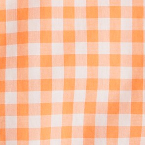 JINO GINGHAM ORANGE WHI