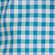 Secret Wash cotton poplin shirt CHRIS IVORY BLUE HTHR 