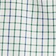 Secret Wash cotton poplin shirt DANIEL PLAID DK GREEN W 