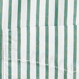 CHARLES STRIPE GREEN WH