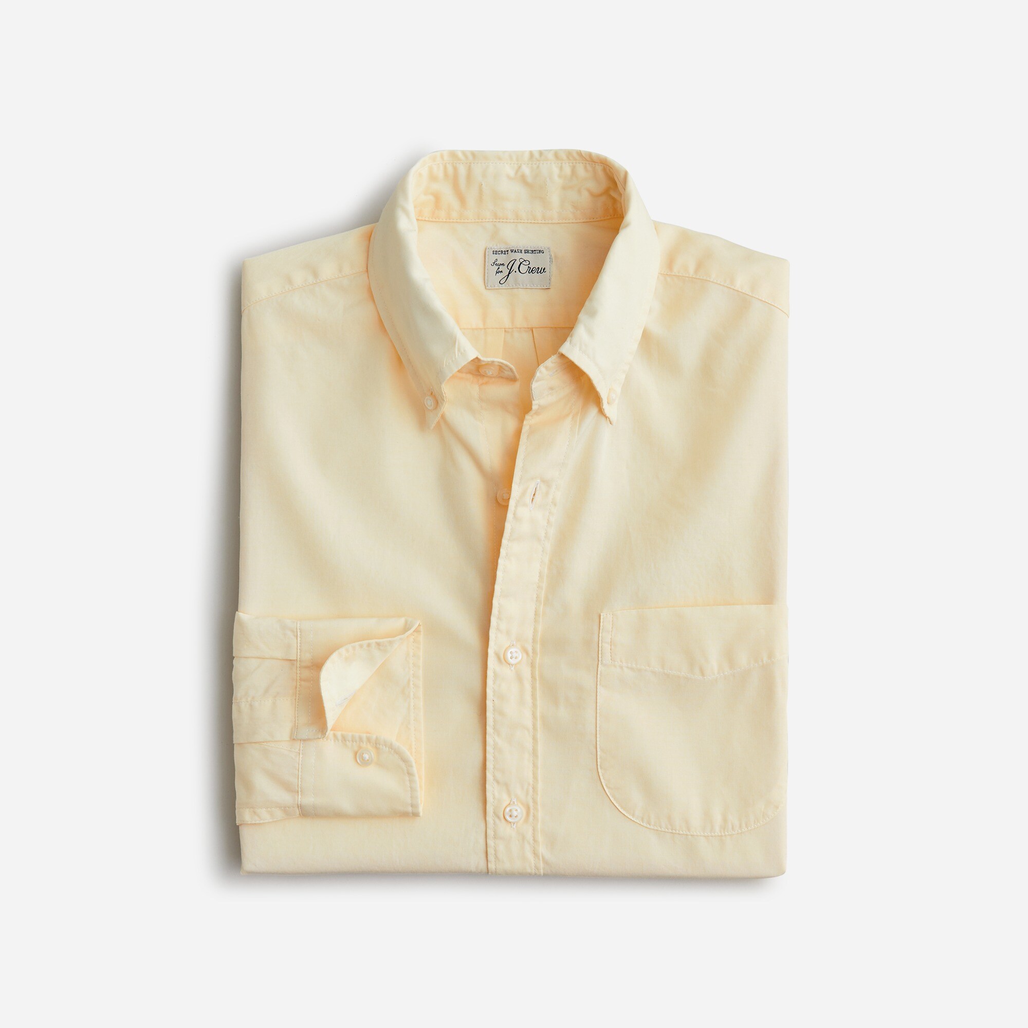 mens Tall Secret Wash cotton poplin shirt
